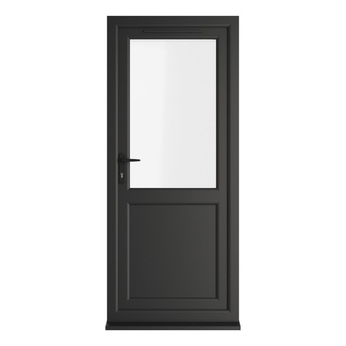 Bespoke pvc single door clear - door,