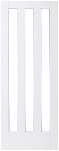 Internal door glazed white - door, 3