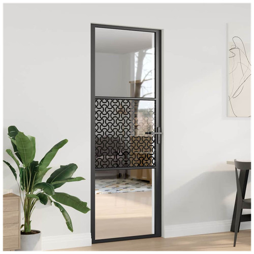 Glass door black - glass,