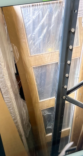Clear glass oak unfinished - glass,