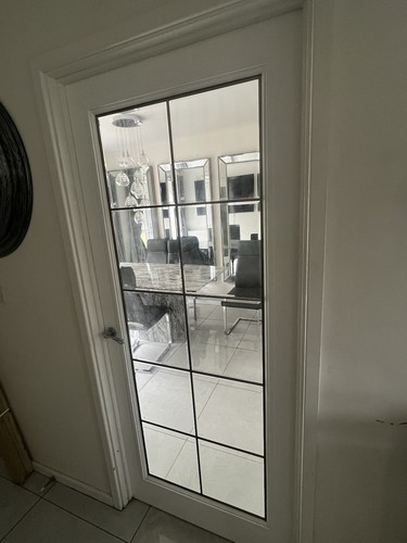Internal glass door - glass,